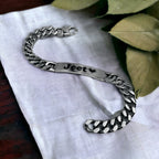 Engrave Letter Name Stainless Steel Chain Id Bracelet For Men Bulk