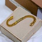 Engrave Letter Name Stainless Steel Chain Id Bracelet For Men Bulk