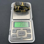 Gold Tungsten Carbide Black Glossy Ceramic Bio Magnetic Bracelet Bulk