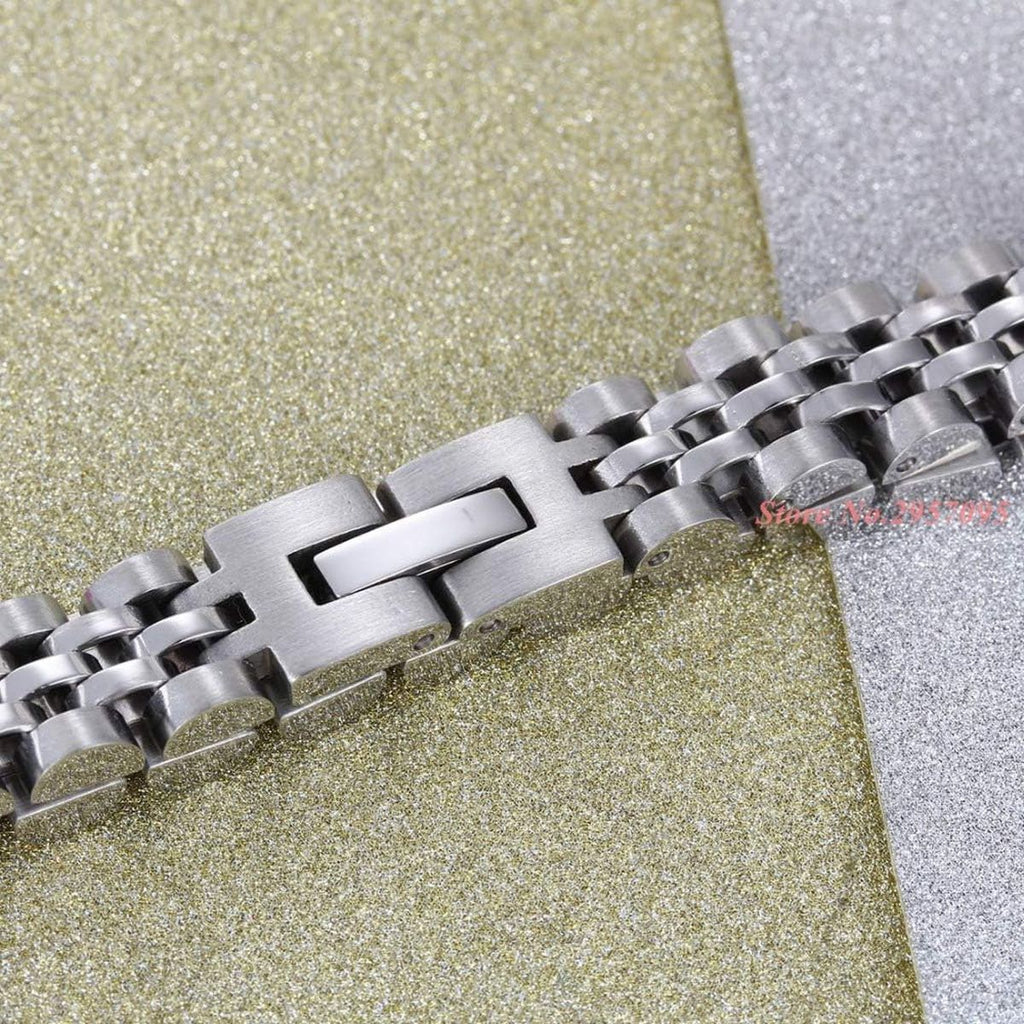 316L Stainless Steel Silver Plated Men Stylish Bracelet Bulk