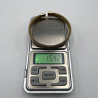 Slim Mesh 18K Gold Stainless Steel Cuff Kada Bangle Bracelet Men Bulk