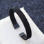 Slim Mesh Black 316L Stainless Steel Cuff Kada Bangle Bracelet Bulk