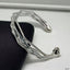 Designer Wavy Wire 18K Gold Brass Cuff Kada Bangle Bracelet Women Bulk