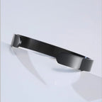 8Mm Stainless Steel Letter Engraved Silver Bangle Cuff Bulk