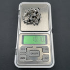 Classic Princess Cubic Zirconia Black Spinel Tennis Bracelet Bulk