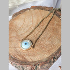 Gold Blue Evil Eye Nazariya Mother Of Pearl CZ Bracelet Bulk