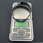 Mesh Belt Buckle Black Surgical Stainless Steel Adjustable Bracelet