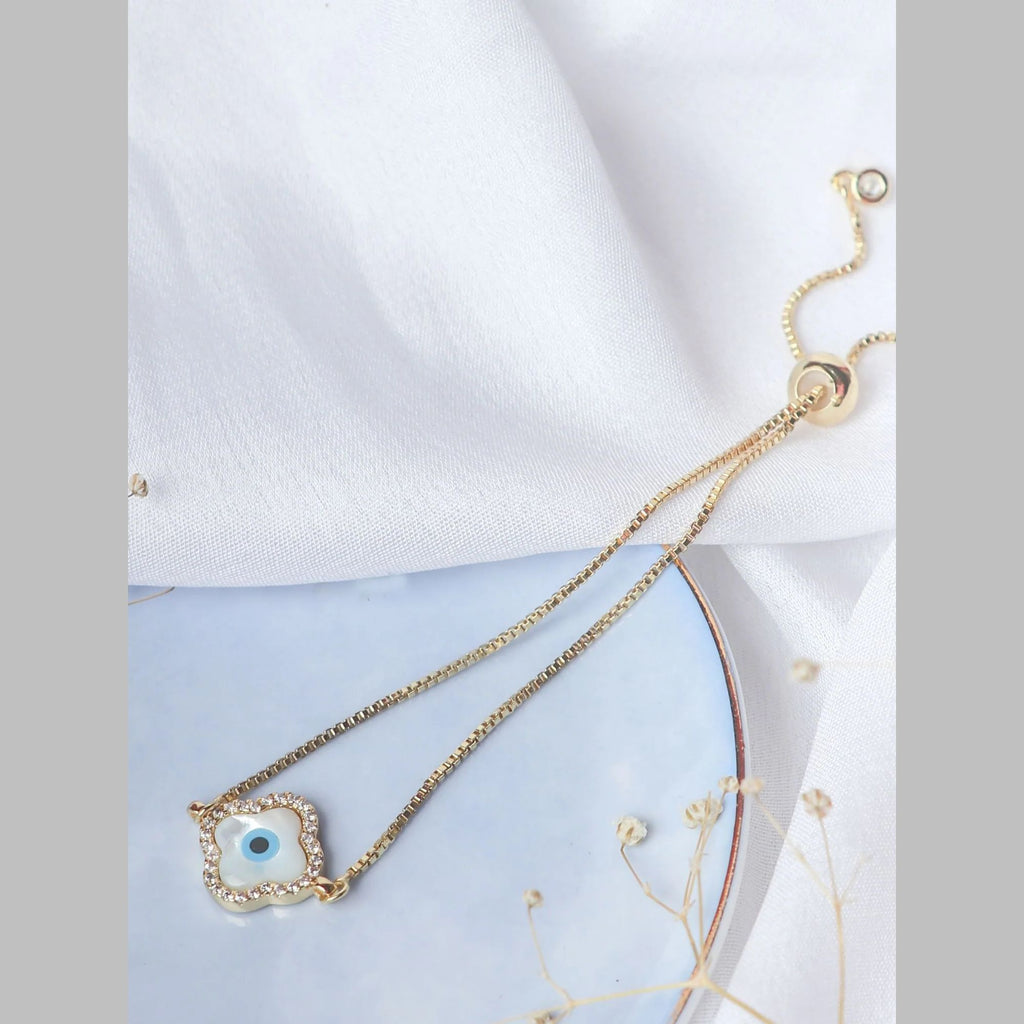 Blue Slider Turkish Evil Eye Bracelet For Women Bulk