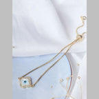 Blue Slider Turkish Evil Eye Bracelet For Women Bulk