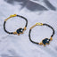 Black Beads Turkish Evil Eye Hand Mangalsutra Pack Of 2 Kids Bulk