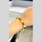 Gold Stainless Steel Openable Kada For Women Bulk