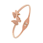 Butterfly Rose Gold Openable Kada For Women Bulk