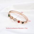 Stainless Steel Rose Gold Openable Kada Bangle Women Bulk