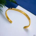 Screw Stainless Steel Gold Bangle Kada Cuff Unisex Bulk