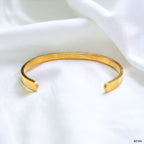Screw Stainless Steel Gold Bangle Kada Cuff Unisex Bulk