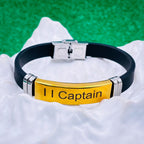 Customized Personalised Letter Engraved Id Wrist Band Bracelet Bulk