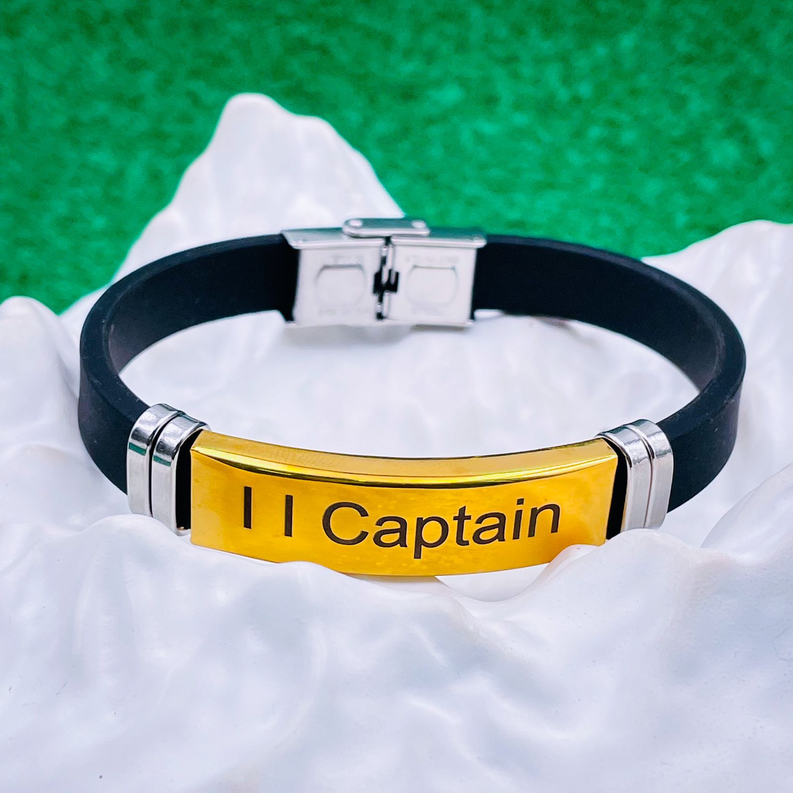 Customized Personalised Letter Engraved Id Wrist Band Bracelet Bulk