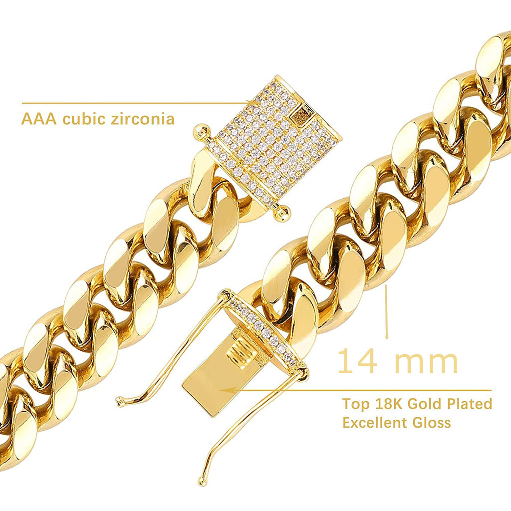 Hip Hop Iced Out Alloy Gold Rhinestone Gold Bracelet Links Men Bulk