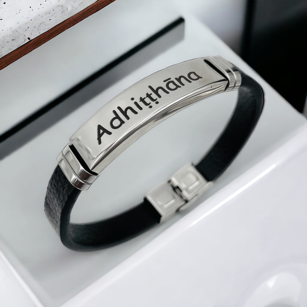 Customized Personalised Letter Engraved Id Wrist Band Bracelet Bulk
