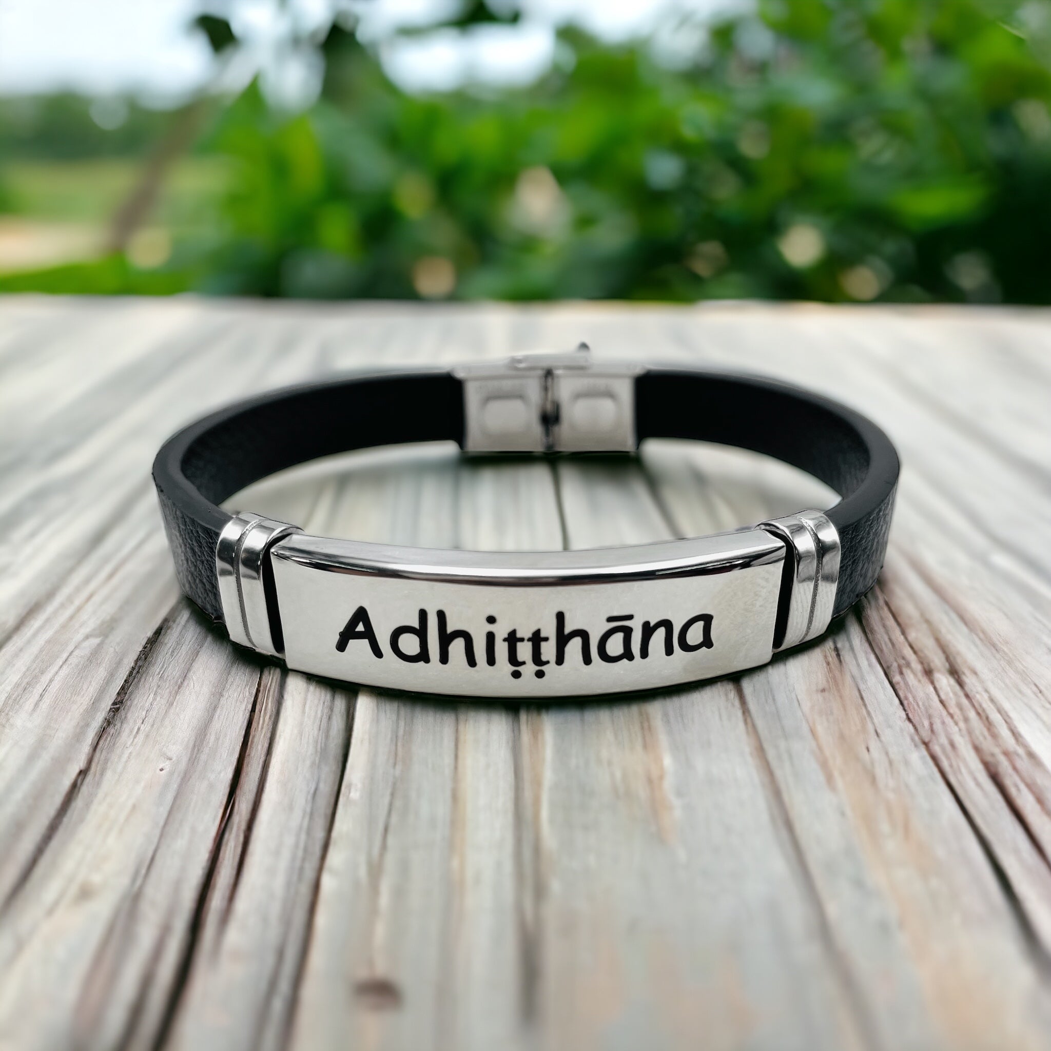 Customized Personalised Letter Engraved Id Wrist Band Bracelet Bulk