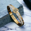 Broad Tony CZ Gold Anti Tarnish Stainless Steel Openable Kada Bulk