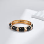 Traditional Enamel Pink 18K Gold Anti Tarnish Openable Kada Women Bulk