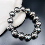 Two Tone Gold Silver Anti Tarnish Ball Stackable Bracelet Bulk
