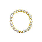 Solitaire Cubic Zirconia 18K Gold Anti Tarnish Adjustable Ring Bulk