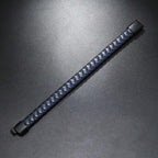 Rope Blue Black Vegan Leather Bracelet For Men Bulk