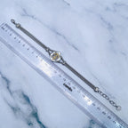 Anchor Gold Silver Gold Enamel Stainless Steel Box Chain Bracelet Bulk