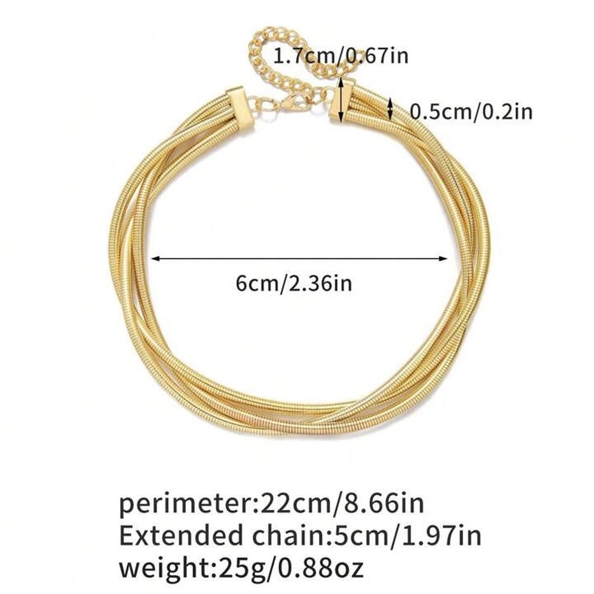 Snake 18K Gold Anti Tarnish Layer Chain Bracelet For Women Bulk