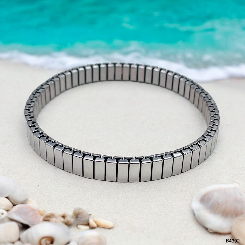18K Gold Anti Tarnish Flexible Stackable Bracelet For Women Bulk