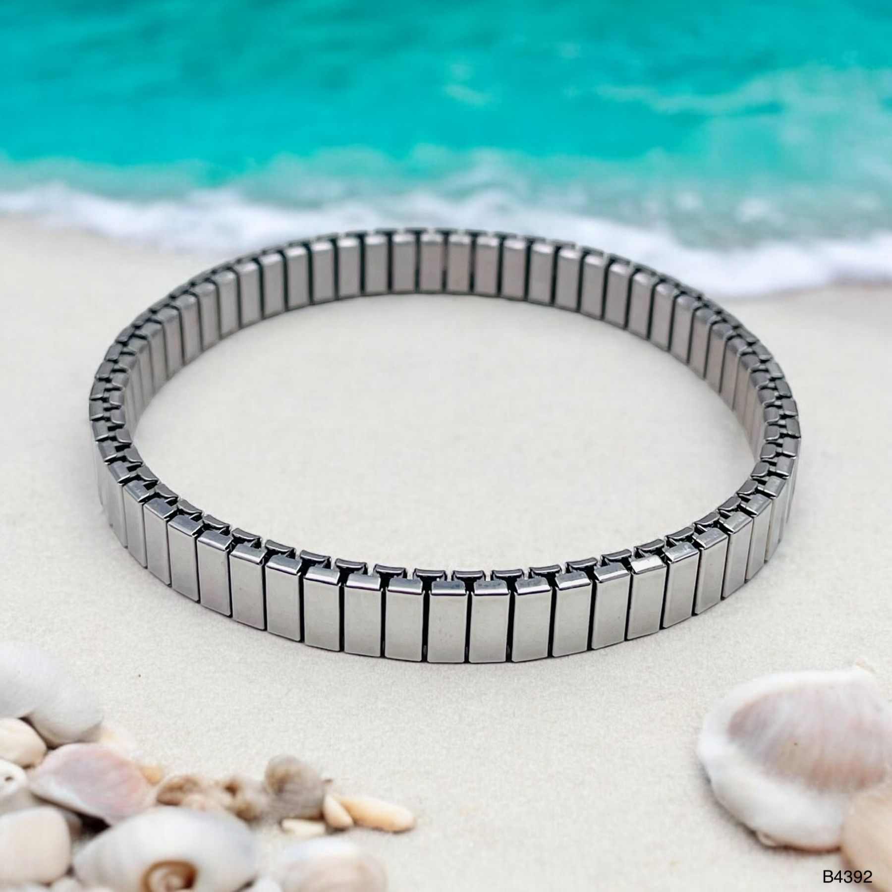 18K Gold Anti Tarnish Flexible Stackable Bracelet For Women Bulk