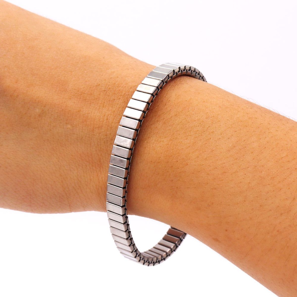 18K Gold Anti Tarnish Flexible Stackable Bracelet For Women Bulk