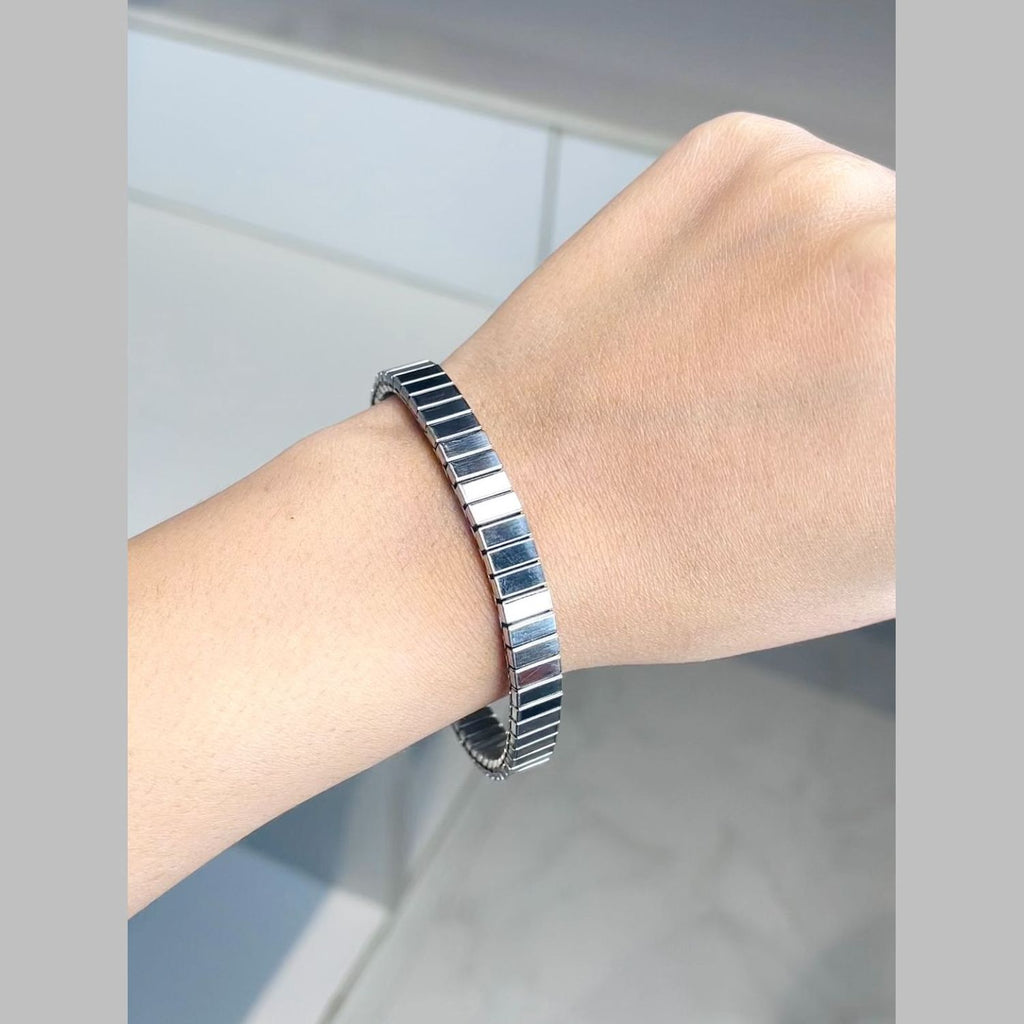 18K Gold Anti Tarnish Flexible Stackable Bracelet For Women Bulk