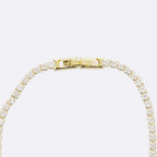 Heart Solitaire CZ 18K Gold Anti Tarnish Tennis Bracelet Bulk