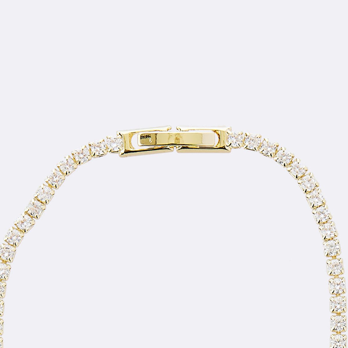 Heart Solitaire CZ 18K Gold Anti Tarnish Tennis Bracelet Bulk