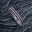 Cushion Cut Solitaire Cubic Zirconia Crystal Red Silver Anti Tarnish Kada Bracelet For Women