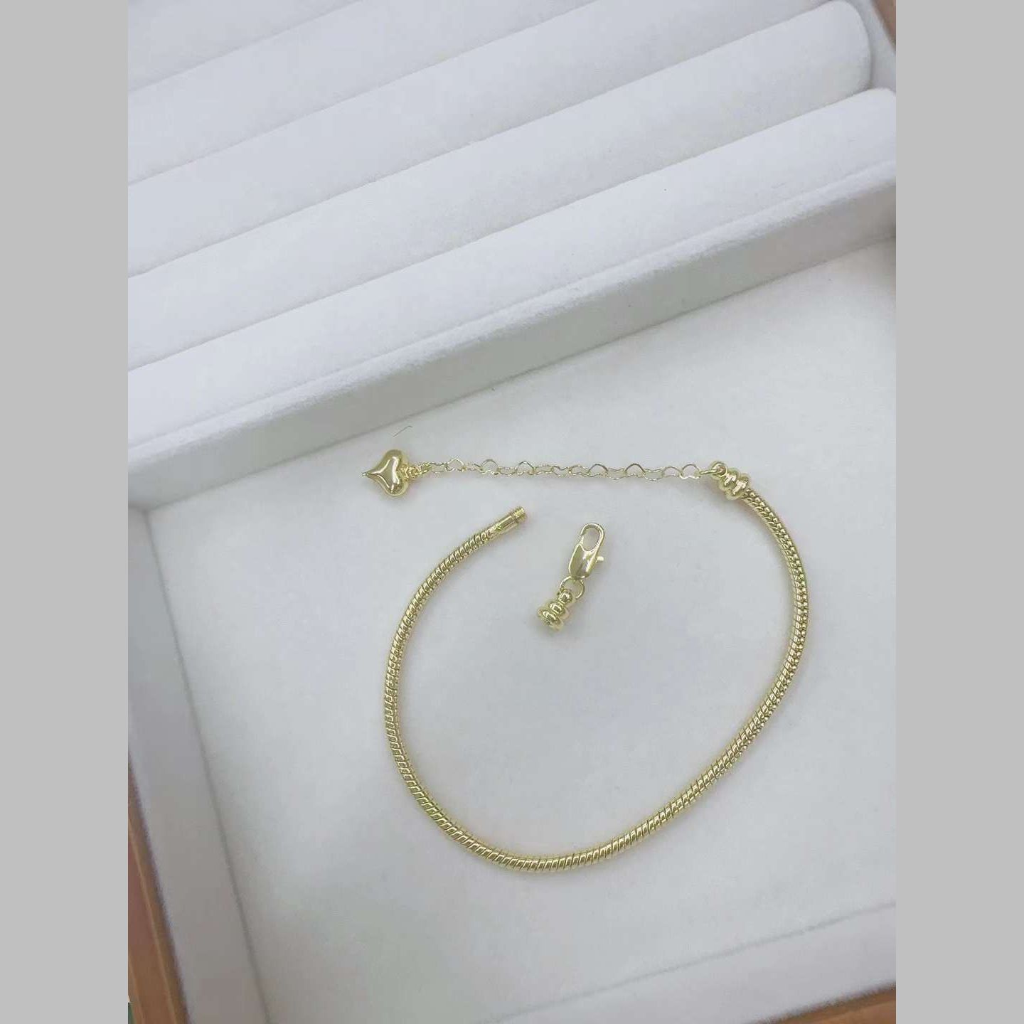 Snake 18K Gold Anti Tarnish Adjustable Chain Bracelet For Women Main image