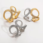 Infinity 18K Gold Openable Kada Bracelet For Women Bulk