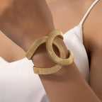 Infinity 18K Gold Openable Kada Bracelet For Women Bulk