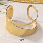 Designer 18K Gold Cuff Kada Bracelet For Women Bulk