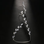 Marquise Floral Cubic Zirconia Knuckle Bracelet Ring For Women Bulk