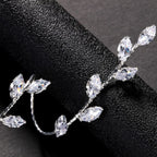 Marquise Floral Cubic Zirconia Knuckle Bracelet Ring For Women Bulk