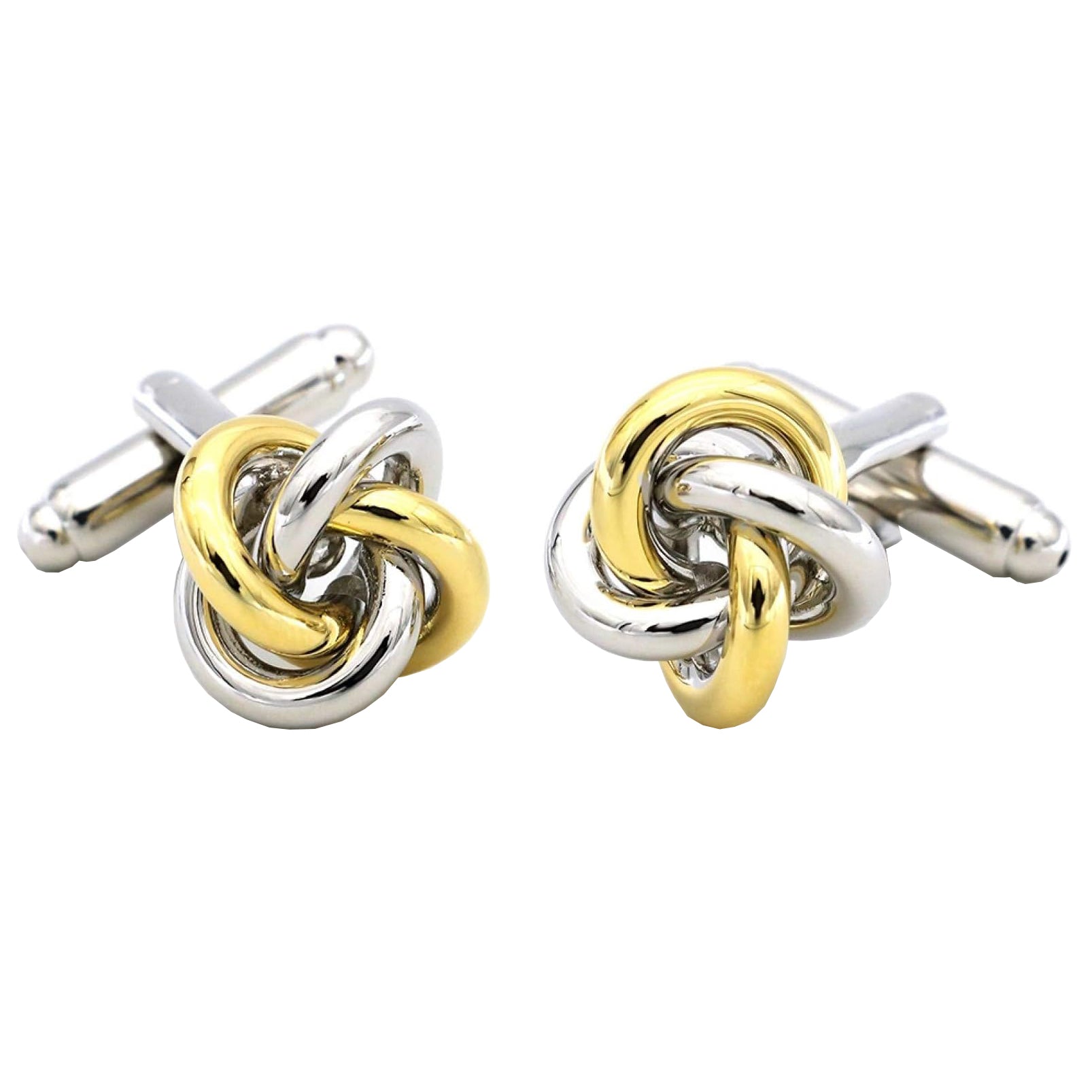 Knott Silver Knot Cufflinks In Box Secondary image