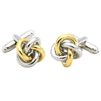 Knott Silver Knot Cufflinks In Box