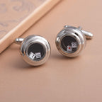 Gambling Dice Black Cufflinks In Box Bulk