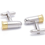 Bullet Silver Cufflinks In Box