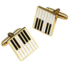 Piano Music Black Cufflinks In Box Bulk