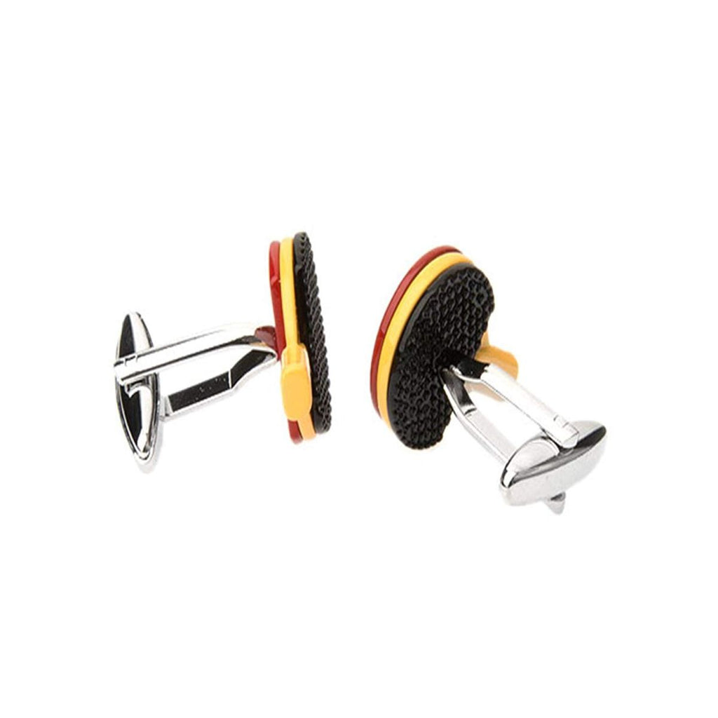 Table Tennis Bat Red Cufflinks In Box